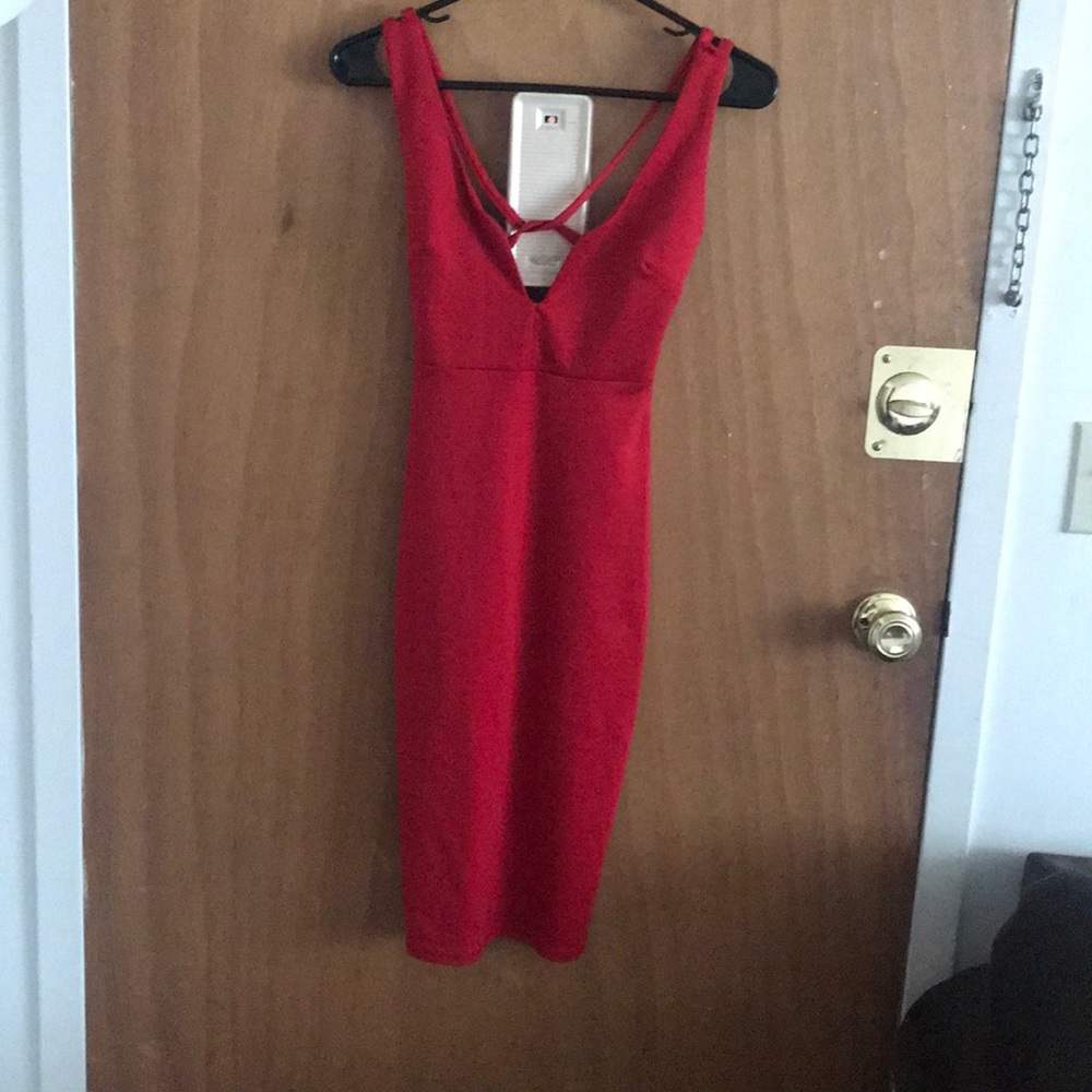 Red dress